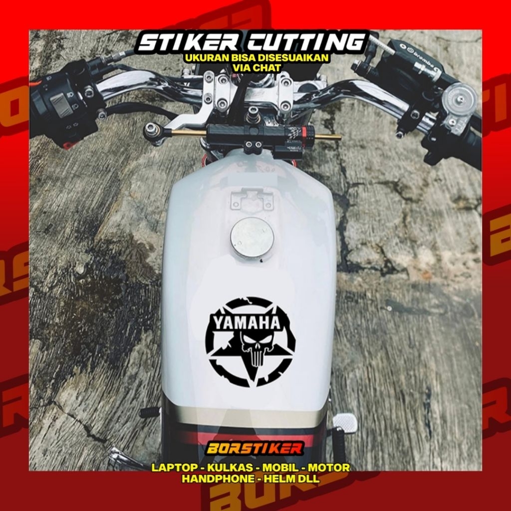 Jual STIKER TANGKI BENSIN RX KING YAMAHA 7 STICKER CUTTING CUSTOM ...