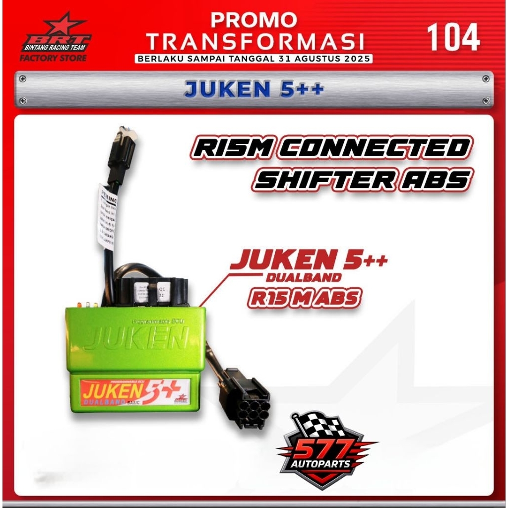 Jual Ecu Juken 5++ BRT Dualband Racing Turbo Pro Yamaha R15M Abs, R15 ...