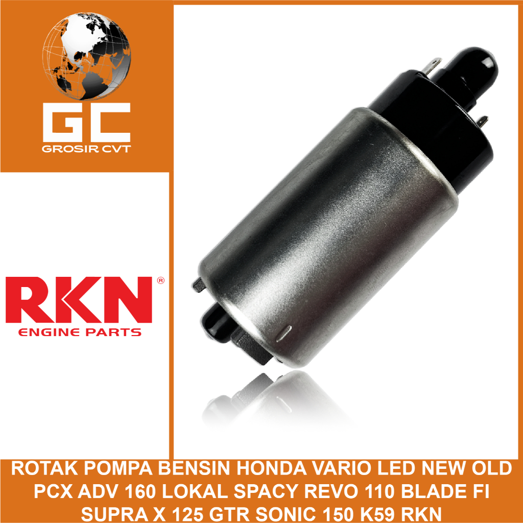 Jual RKN Rotak Fuel Pump Pompa Bensin Vario PCX ADV Spacy Sonic Supra X ...