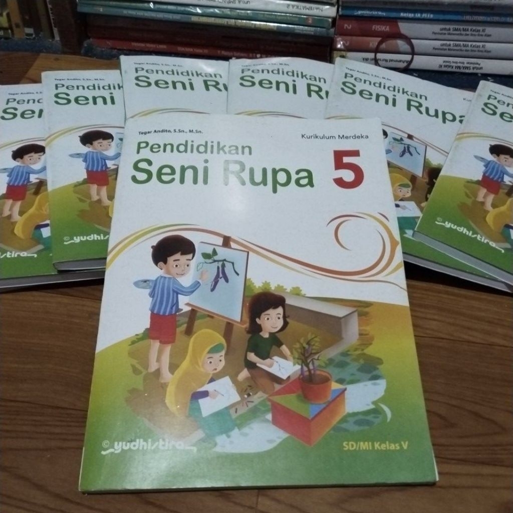 Jual Buku Pendidikan Seni Rupa Kelas 5 SD Kurikulum Merdeka ...