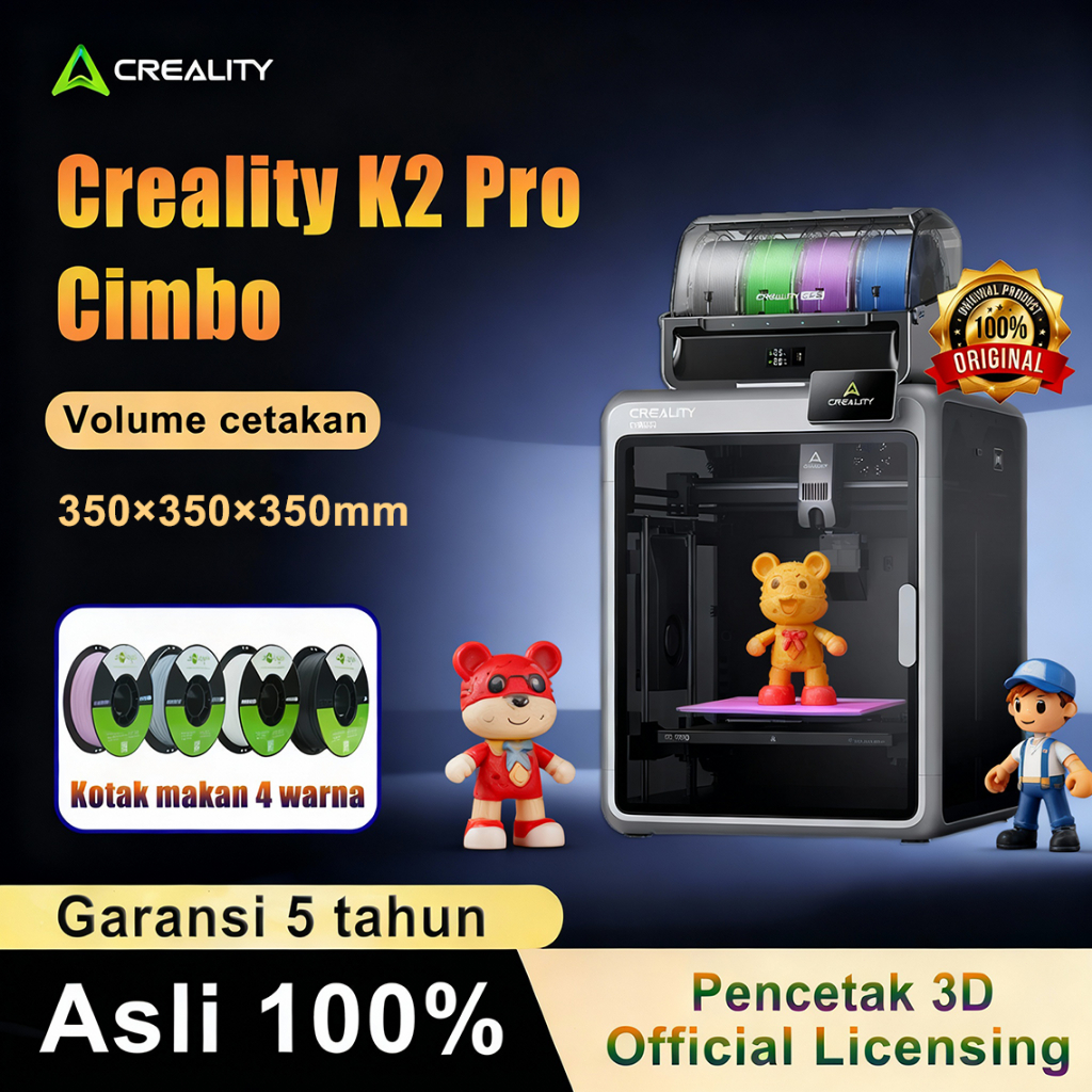 Jual Creality K2 PRO Combo CFS 3D Printer Multi Material Dual Ai ...