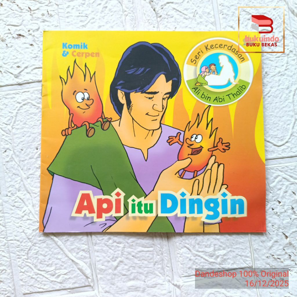 Jual Api itu Dingin - Seri kecerdasan Ali Bin Abi Thalib - komik dan ...