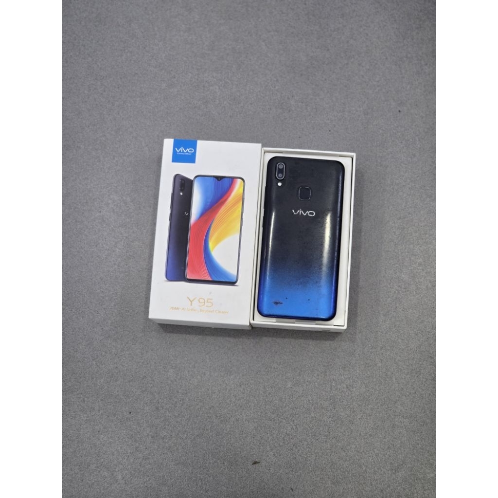 Jual Vivo Y95 4/32 GB Fullset second | Shopee Indonesia