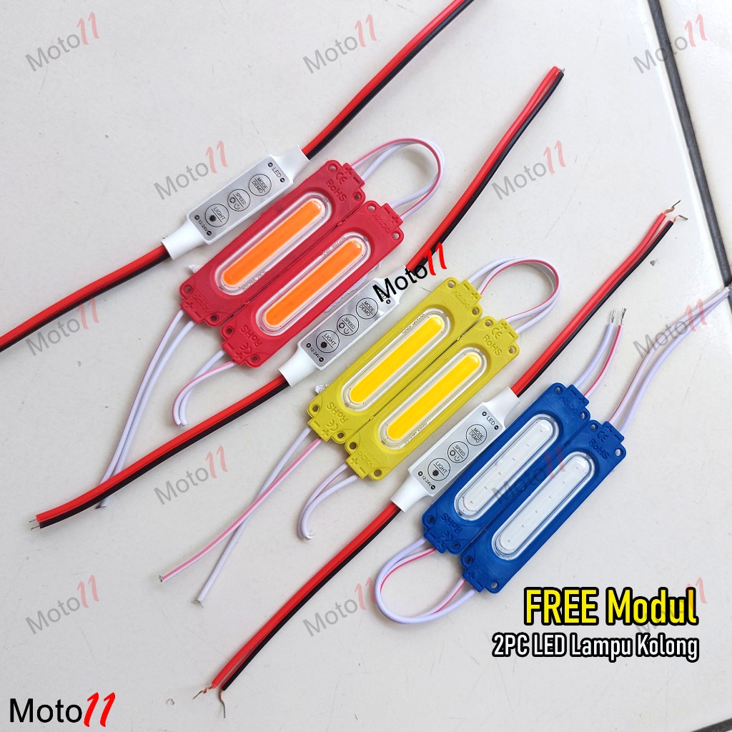 Jual bonus modul riley LAMPU KOLONG COB PLASMA 6 MATA TITIK 12 VOLT ...
