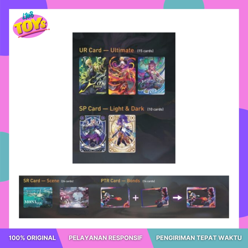 Jual [LMB Toys] Kartu Koleksi Kayou Mobile Legends – MLBB TCG Cards PER ...