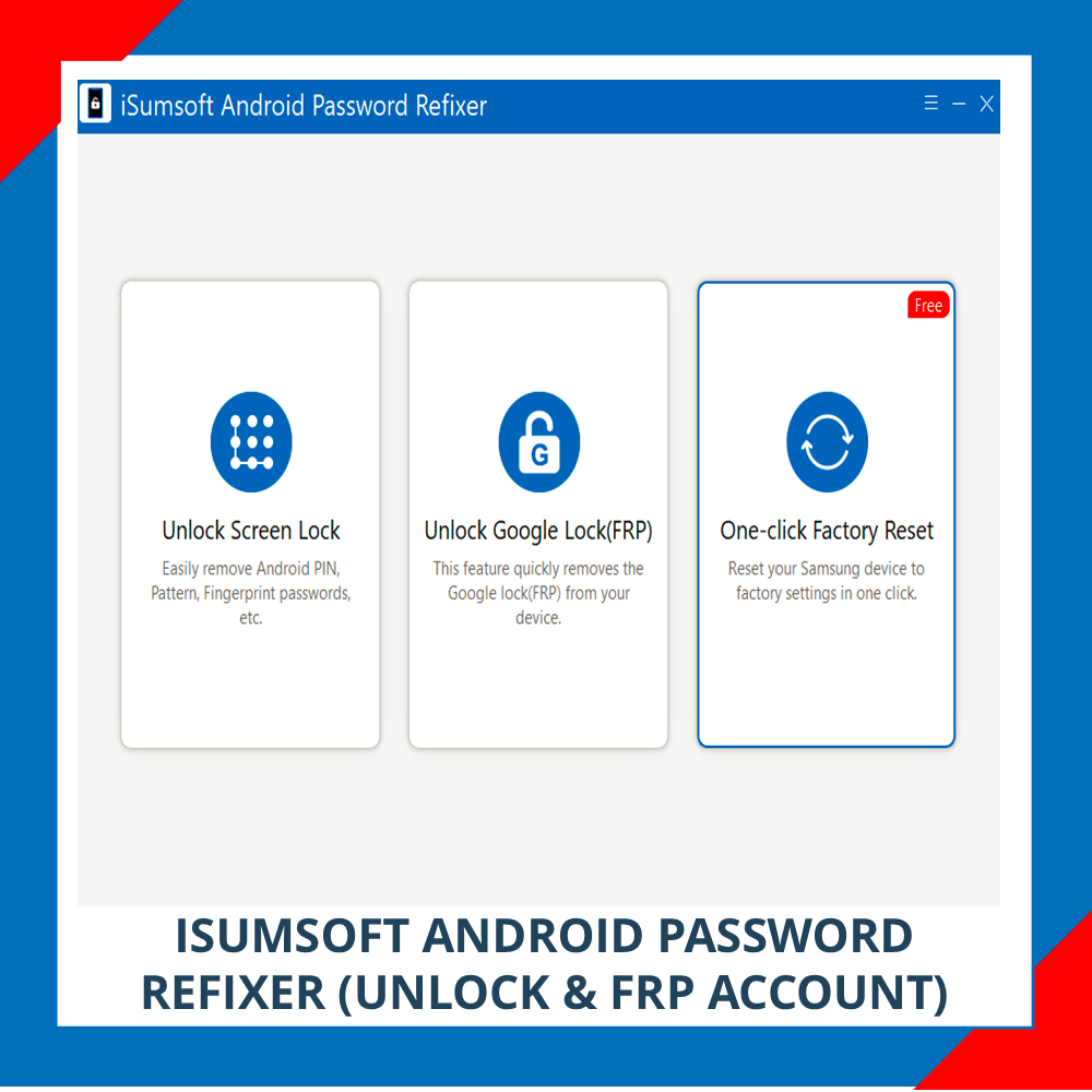 Jual ISUMSOFT ANDROID RECOVERY PASSWORD REFIXER Isumsoft Android ...