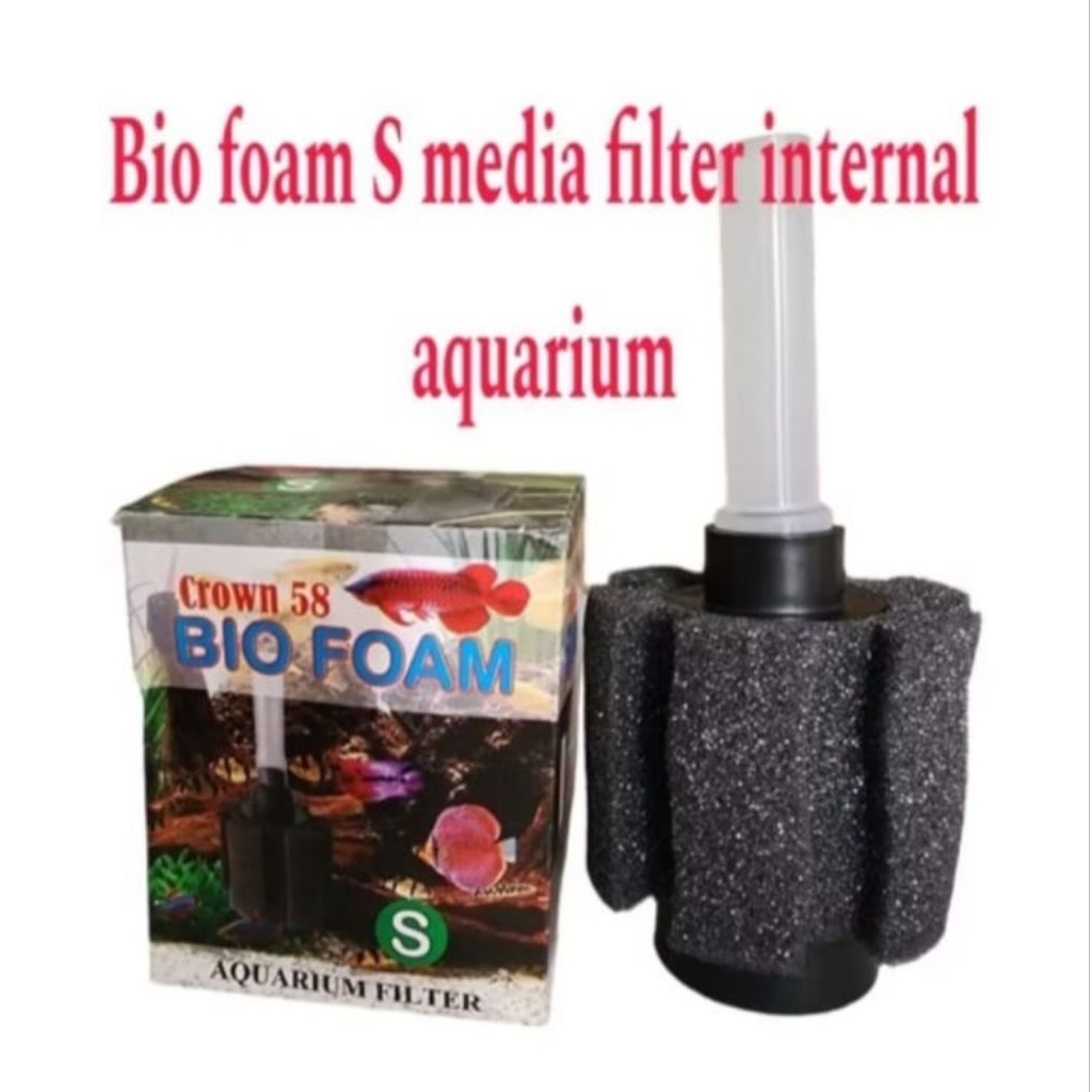 Jual Bio Foam Filter Aquarium Ukuran S (8,5cm x 6cm) | Shopee Indonesia