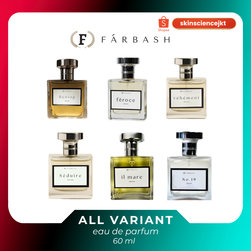 Jual Farbash All Variant 60ML Eau de Parfum For Unisex Parfum Wewangian ...