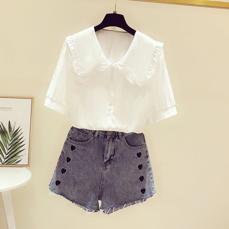 RANR Blus Leher Boneka - Blus Lengan Gelembung Wanita Ranr-Closet foto 2