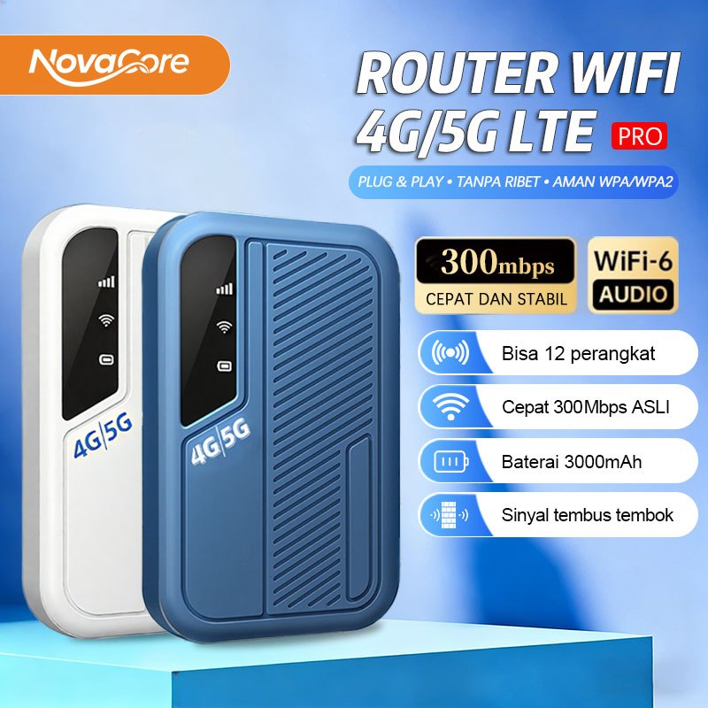 Jual Router WiFi Portabel 4G LTE Slot SIM Support Telkomsel Indosat Tri ...