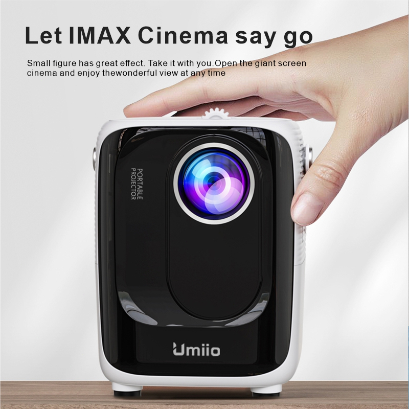 Jual [COD]Umiio A007 Proyektor Android TV 4k Full Hd 1080P HDMI 1200ANS ...