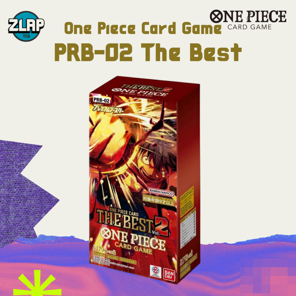 Jual One Piece Card Game The Best Vol.2 PRB-02 / PRB02 Premium Booster Box  TCG Japan | Shopee Indonesia