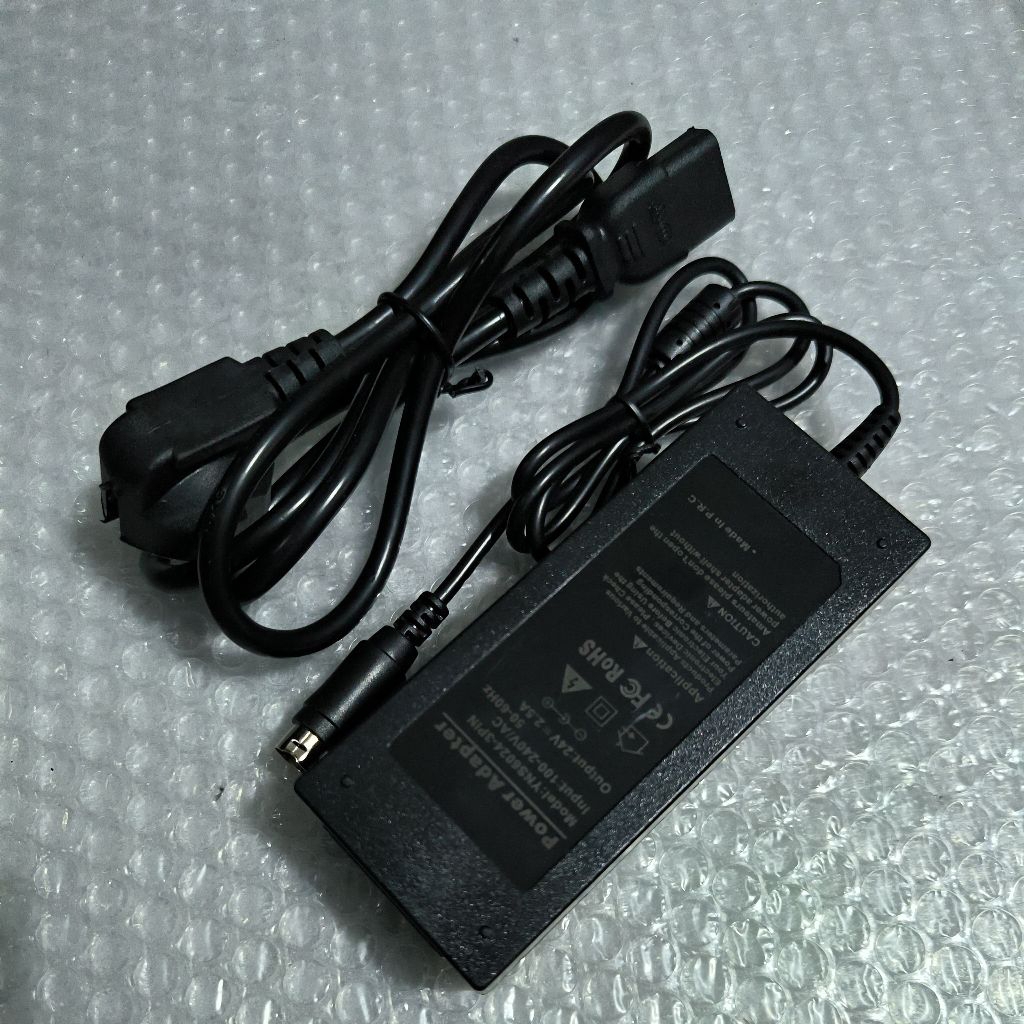 Jual Adaptor Printer Label Xprint BluePrint 24V 2.5A 3pin Socket ...