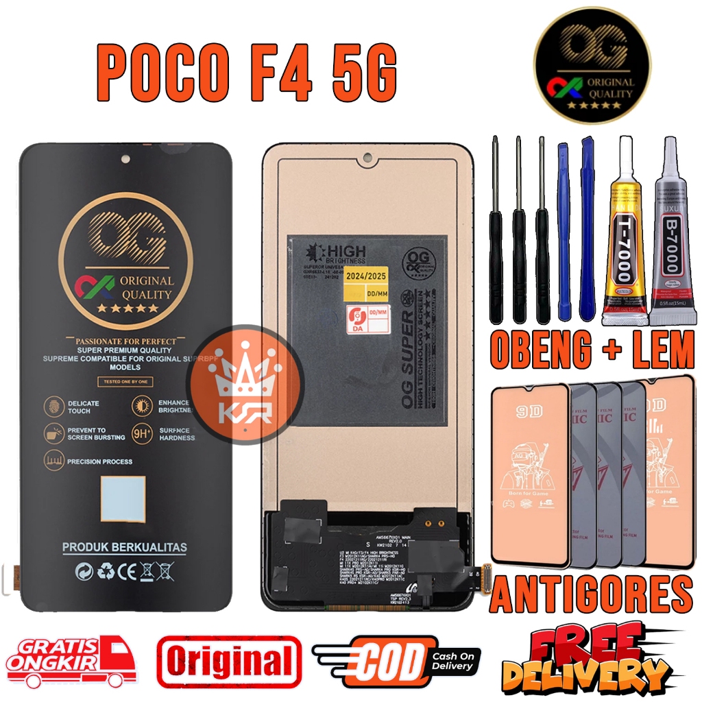 Jual Lcd POCO F4 5G ORI Original OEM Quality Lcd Touchscreen Fullset ...