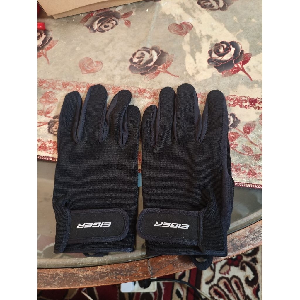 Jual EIGER New Riding Glove Basic Full Like New | Shopee Indonesia