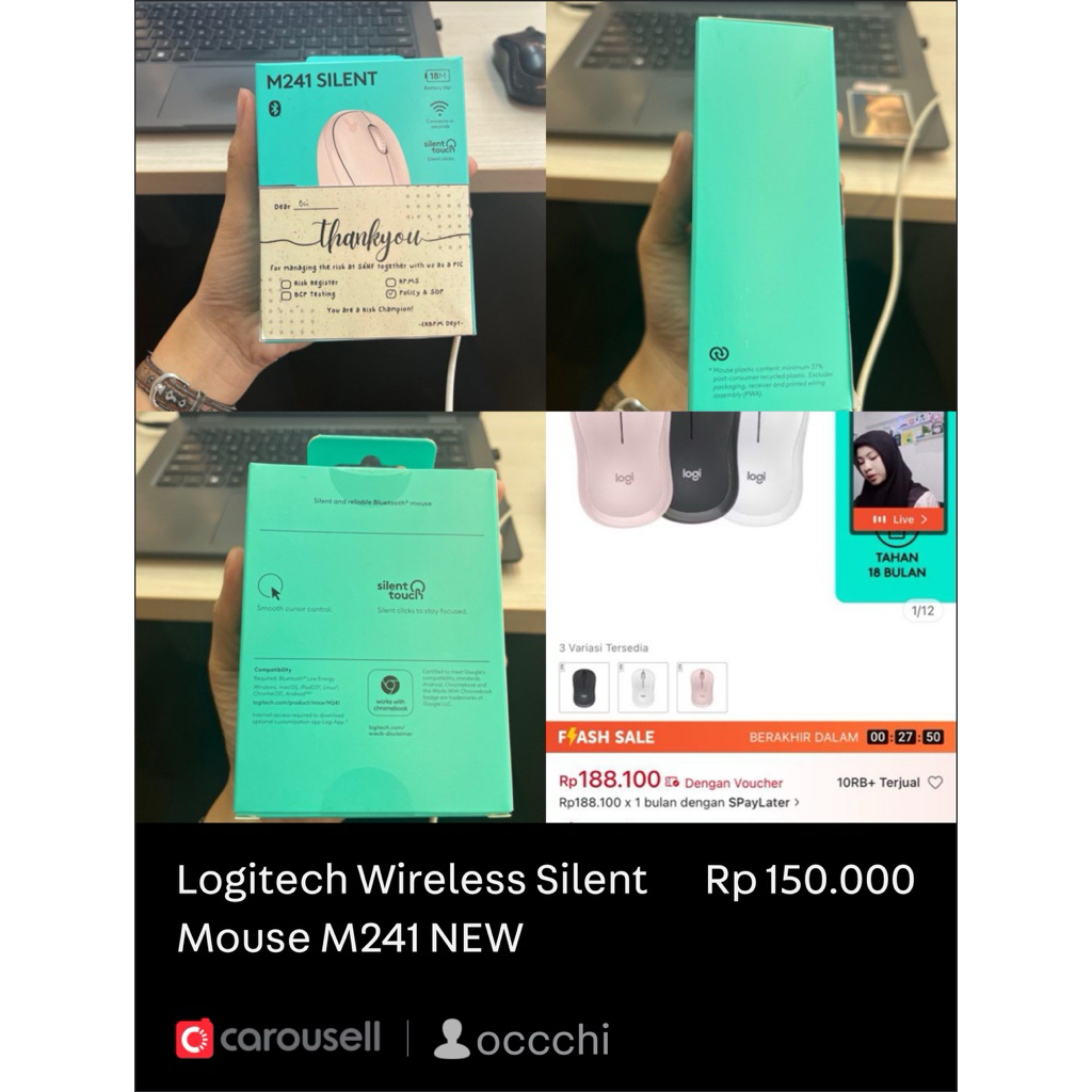 Jual logitech mouse | Shopee Indonesia