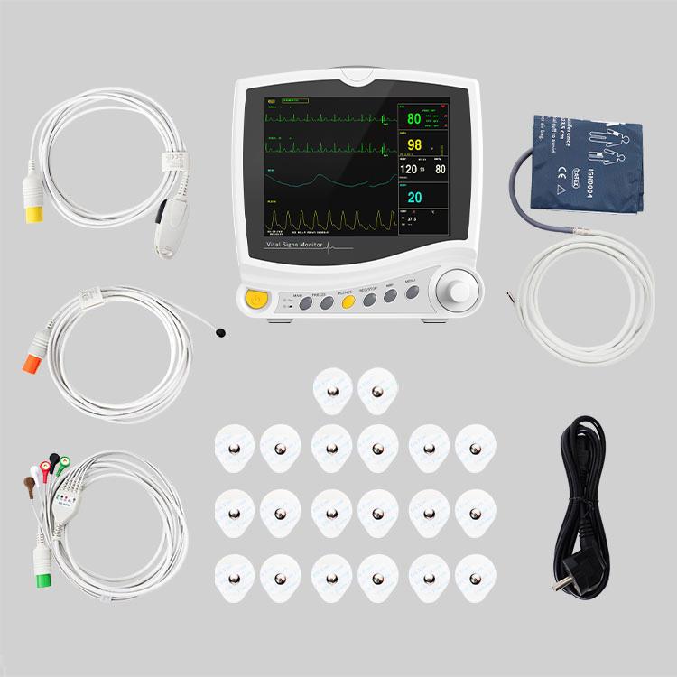 Jual CONTEC CMS6800 CE Hospital Vital Signs Patient Monitor Moniteur ...