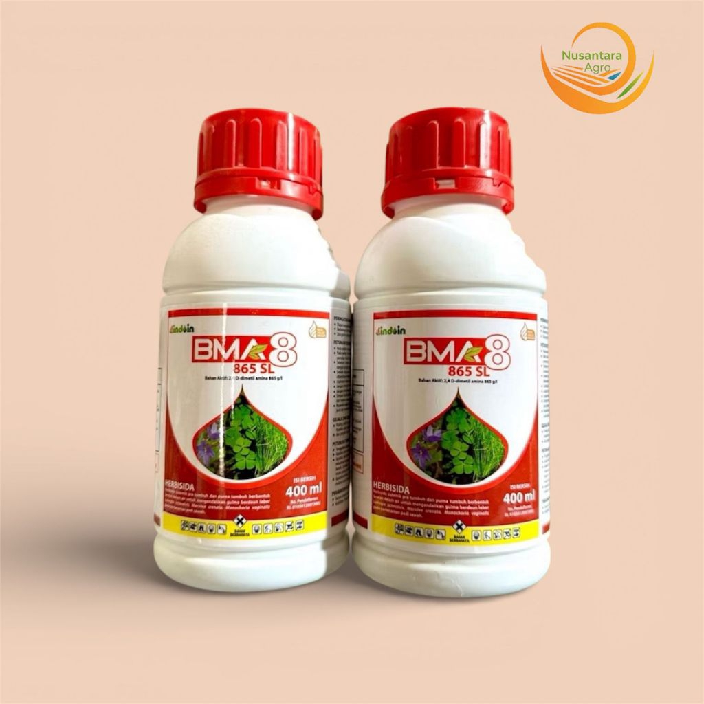 Jual Herbisida Selektif BMA8 865SL kemasan 400ml Efektif basmi gulma ...