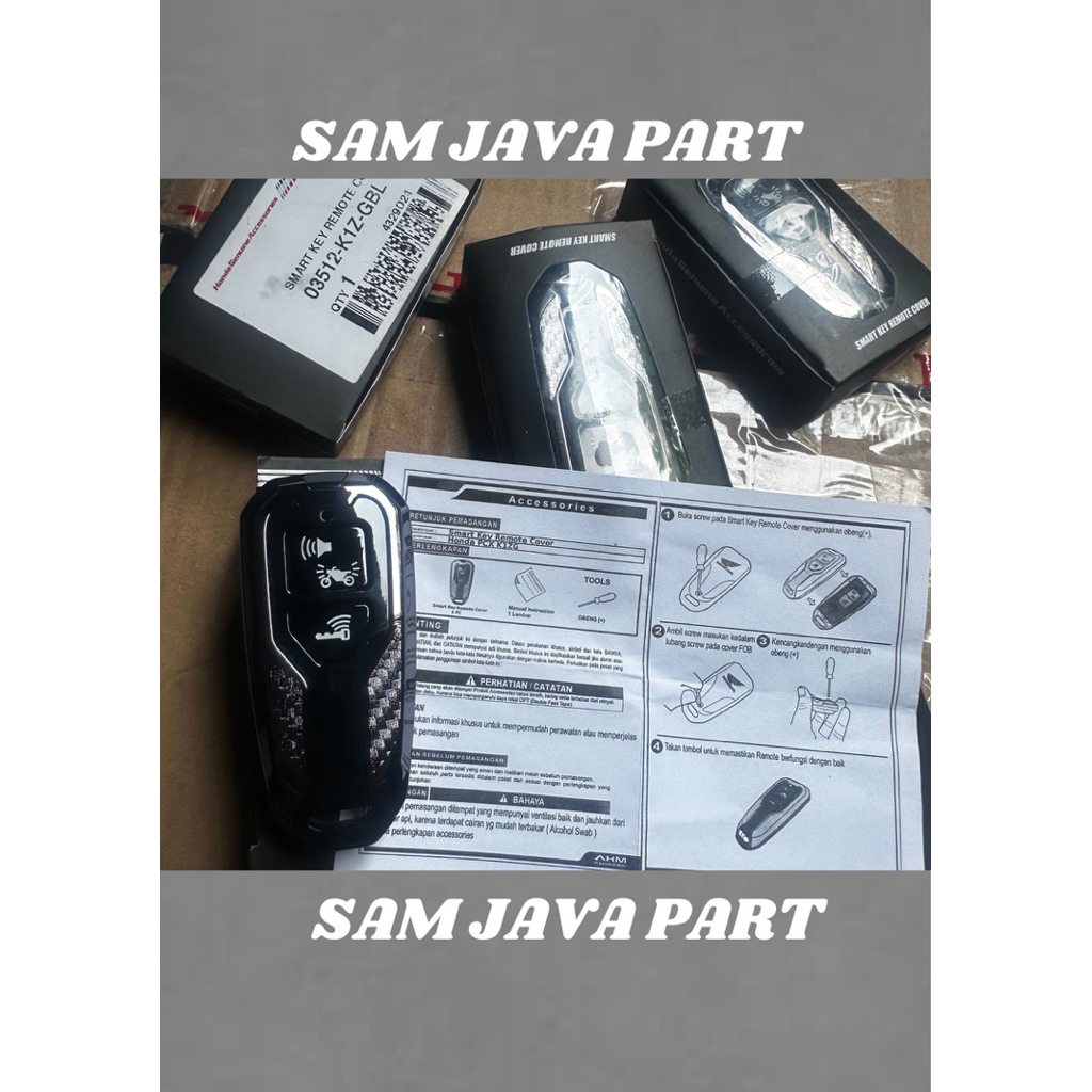 Jual Cover Remote PCX160 Vario160 Vario125 New keyless ADV160 Stylo160 ...