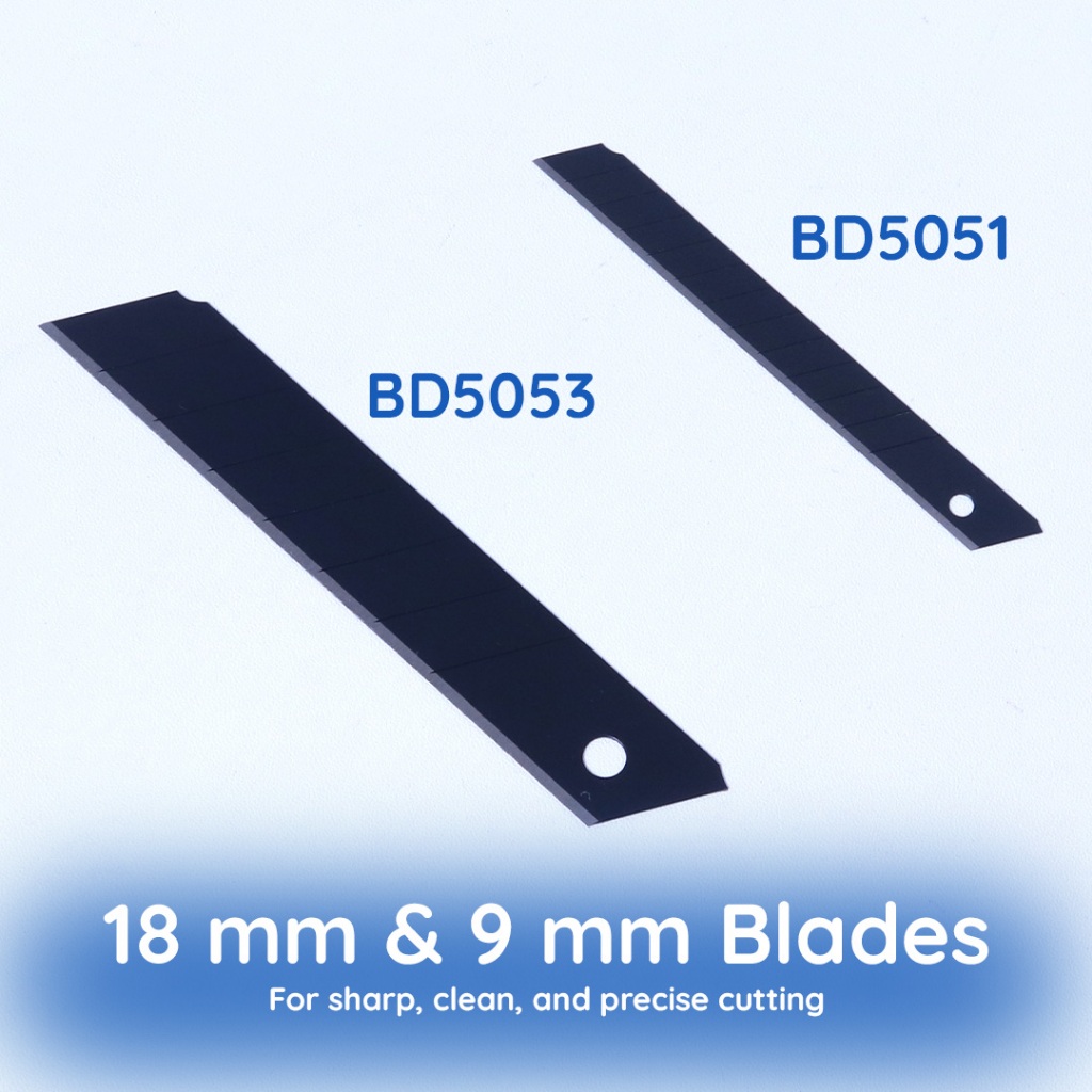 Bantex Refill Cutter Blade Pisau Hitam Tajam BD505X (6)