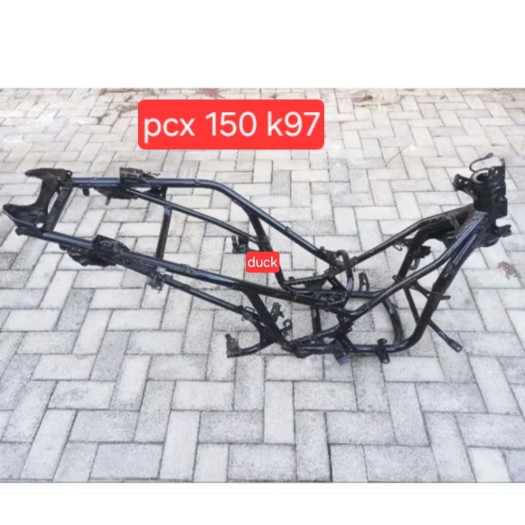 Jual frame rangka pcx 150 160 normal original second | Shopee Indonesia