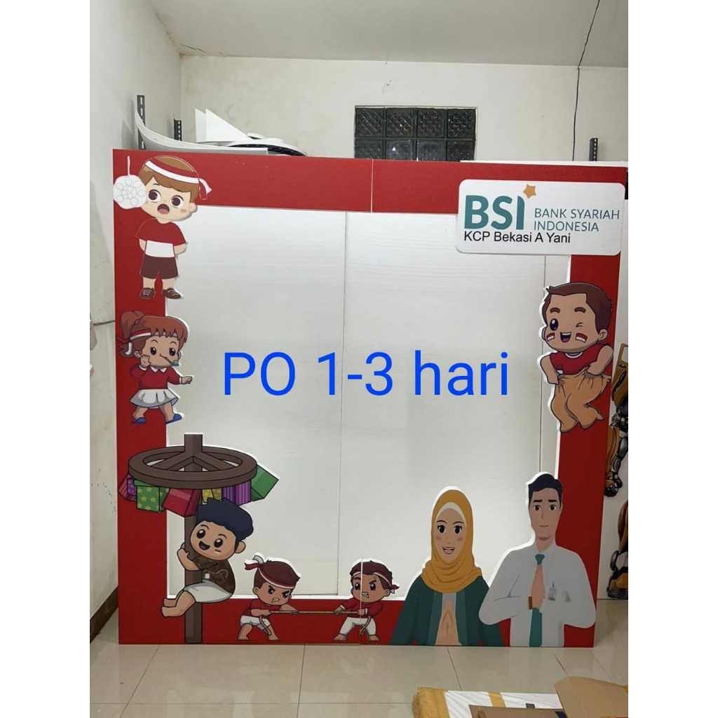 Jual custom photo booth / photo frame styrofoam dekorasi ulang tahun ...