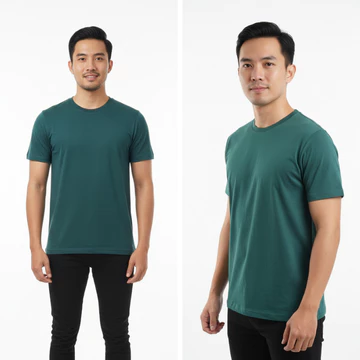PHILIPS DELON Kaos Polos Lengan Pendek Pria Wanita Rayon Spandek Adem Elastis Kaos Oblong Unisex