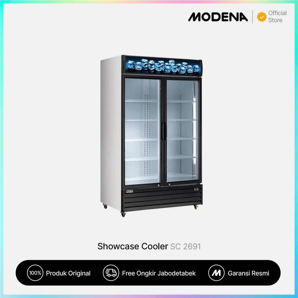 Jual MODENA Showcase Cooler - SC 2691 | Shopee Indonesia