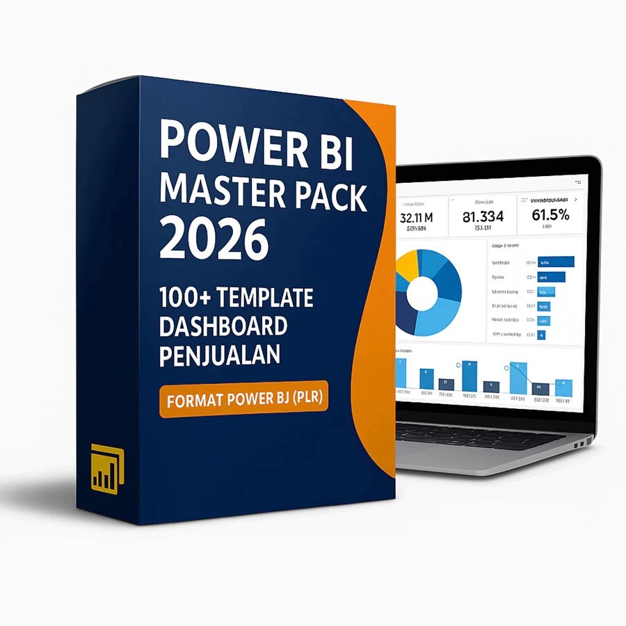 Jual Power BI Master Pack 2026 – 100+ Template Dashboard Penjualan ...