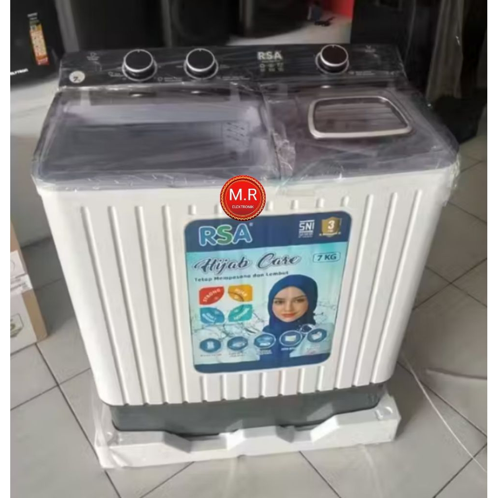 Jual MESIN CUCI 7KG RSA NEW GARANSI RESMI 3 TAHUN | Shopee Indonesia