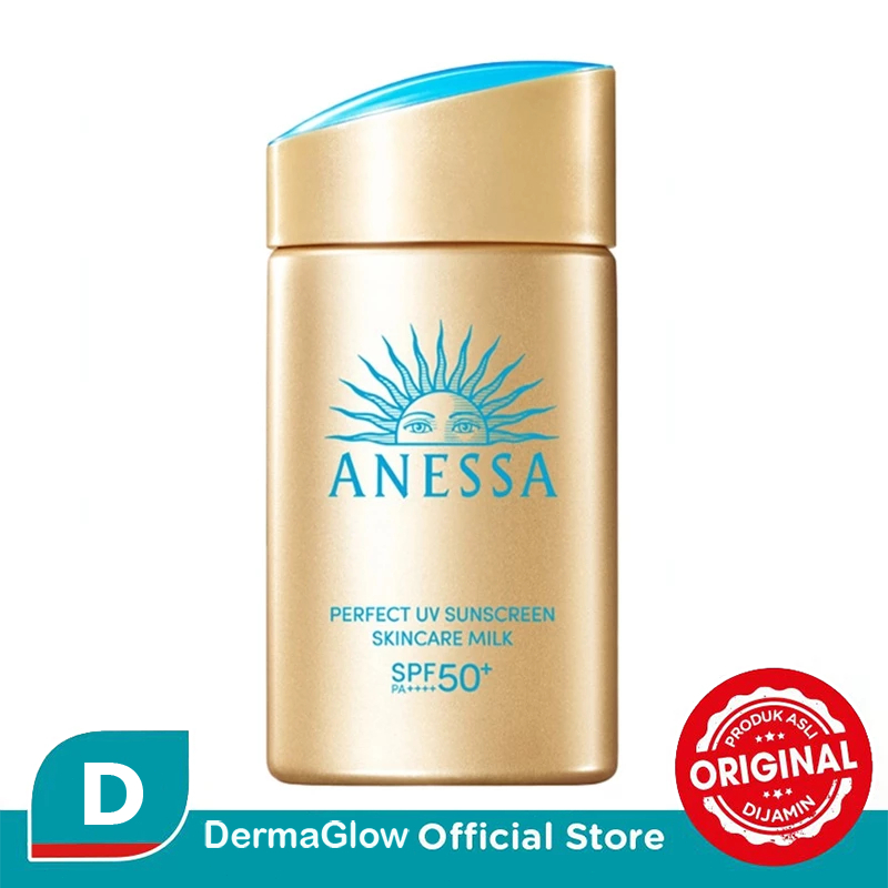 Jual [EXP:2028]Anessa Perfect UV Sunscreen Skin Care Milk SPF 50+ PA ...