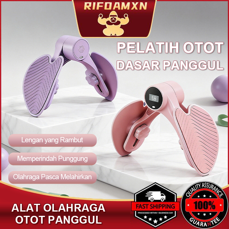 RIFOAMXN Hip Trainer Alat Senam Kegel Pengecil Pinggul Paha Lengan Kaki Alat Penghltung Multifungsi Mudah Dibawa