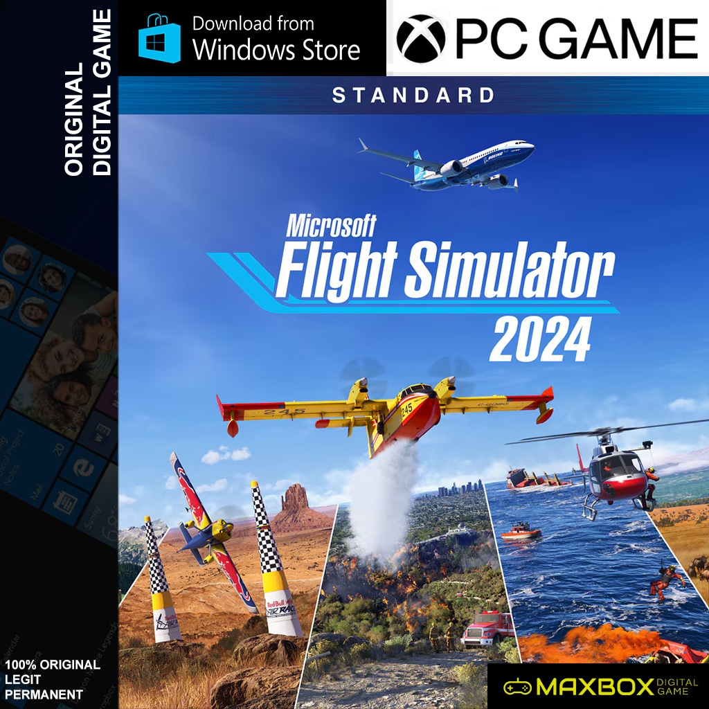 Jual Microsoft Flight Simulator 2024 PC Original Game | Shopee Indonesia