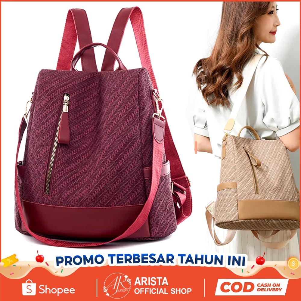 Jual ARISTA - NEW Tas Ransel wanita LEXA NB0025 LAPTOP 12 INCI Tas ...