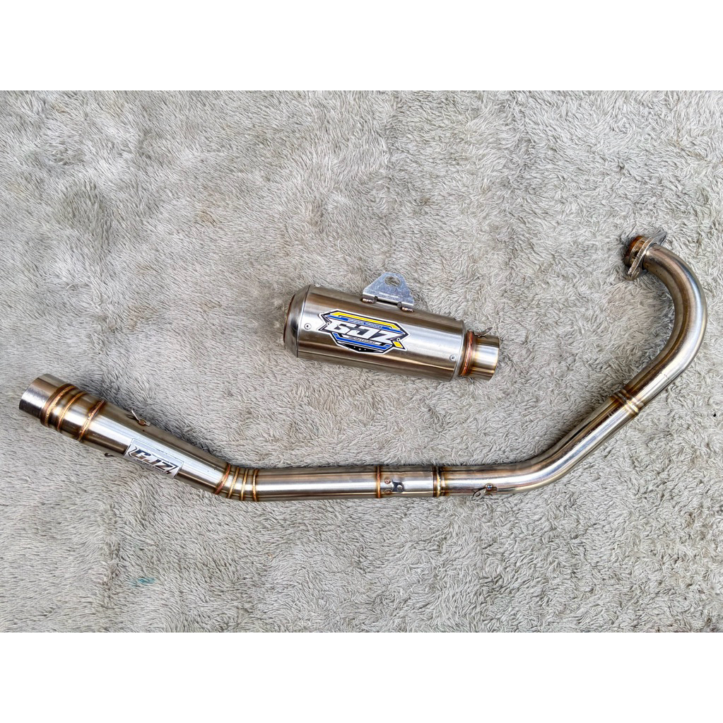 Jual KNALPOT FULLSYSTEM TYPE GR9 ROADRACE STEP STANDAR - ORIGINAL GJZ ...