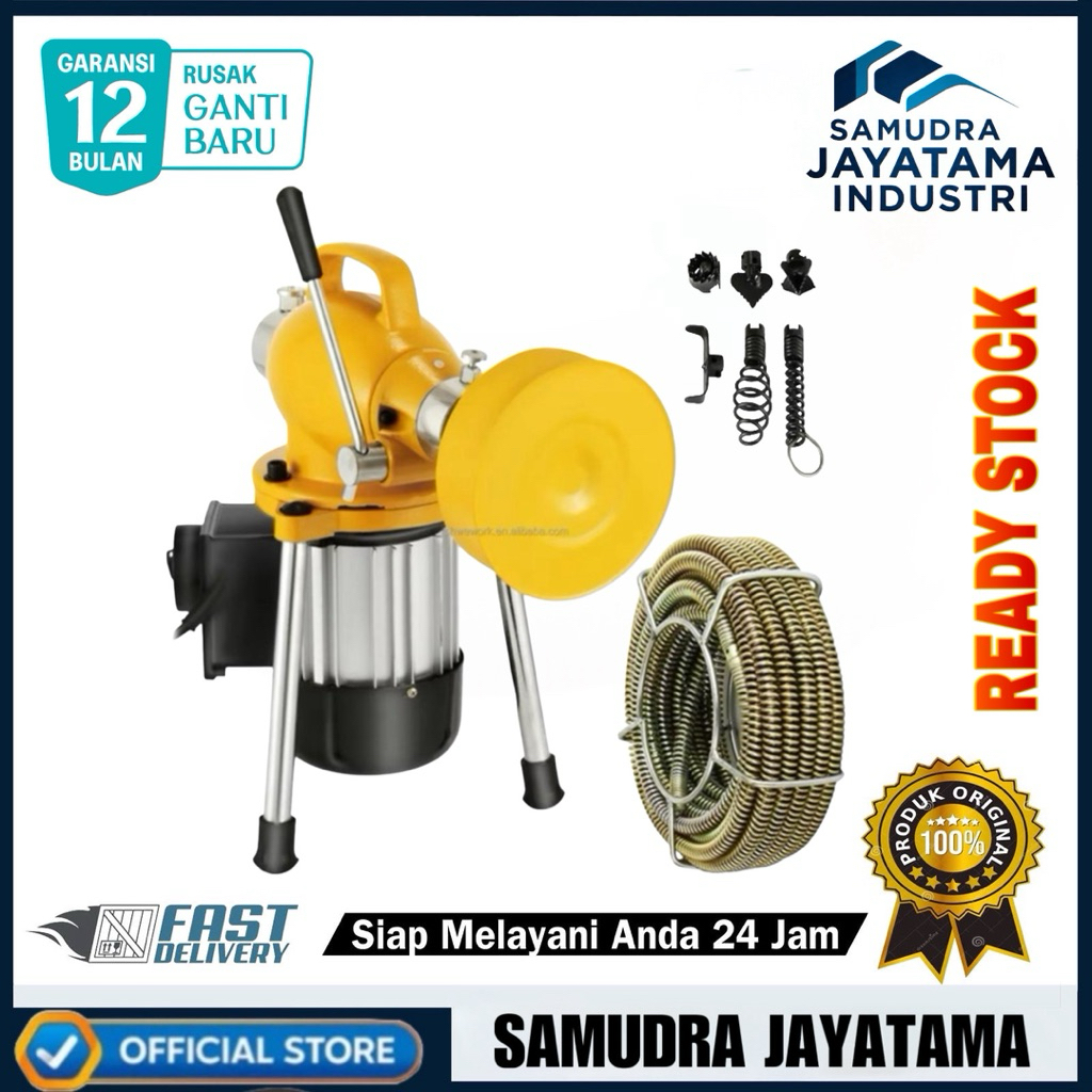 Jual Solusi Saluran Mampet Mesin Ridgid Drain Cleaner Pelancar Pipa ...