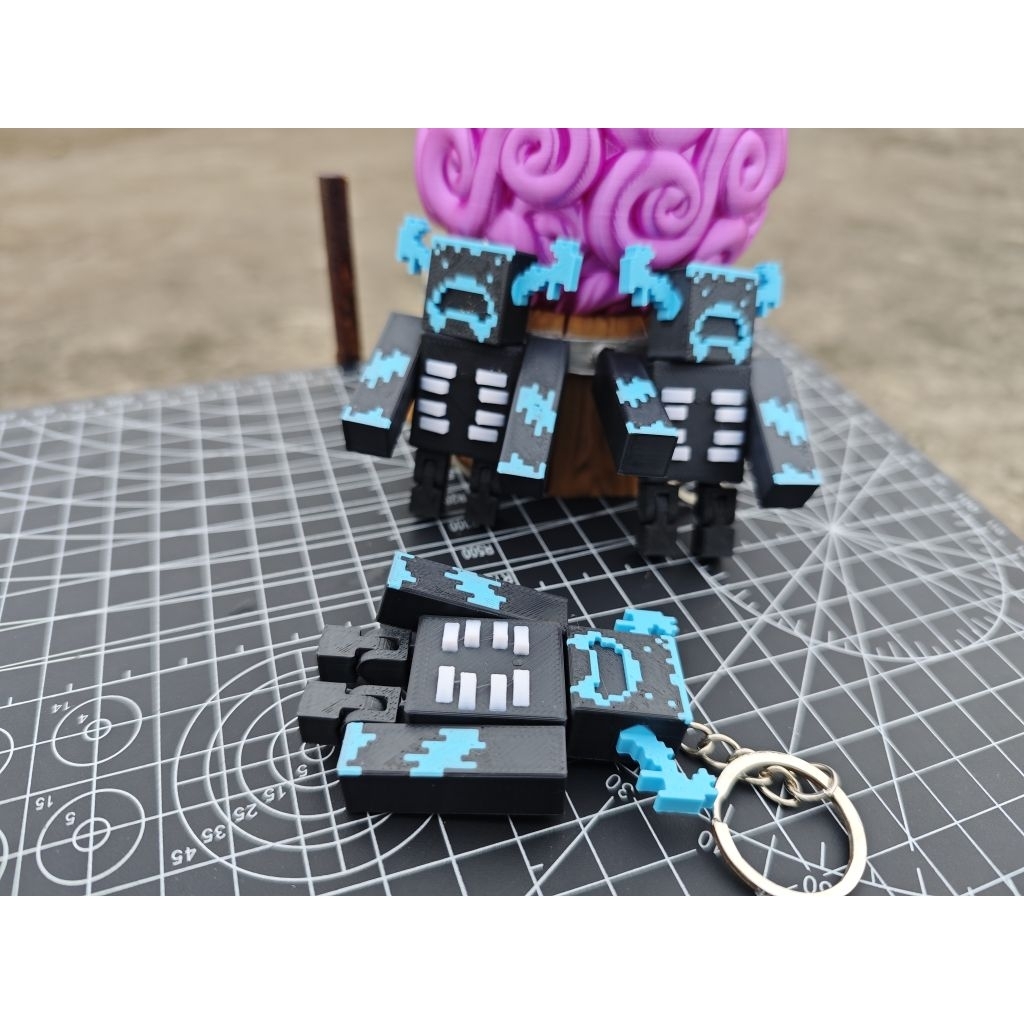 Jual Gantungan Kunci Flexi Warden /Keychain /Artikulasi /3D print ...
