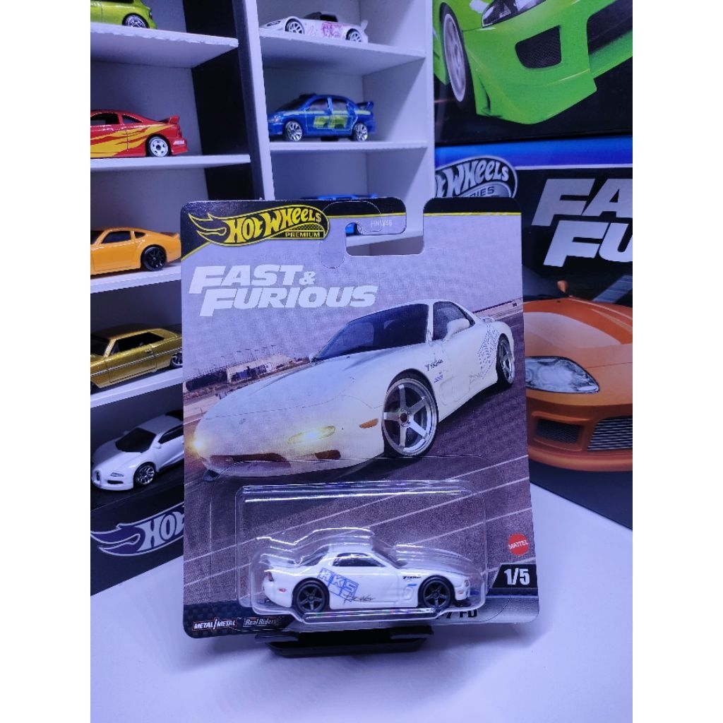Jual Hot Wheels Fast and Furious Mazda Rx7 Premium original Mattel ...
