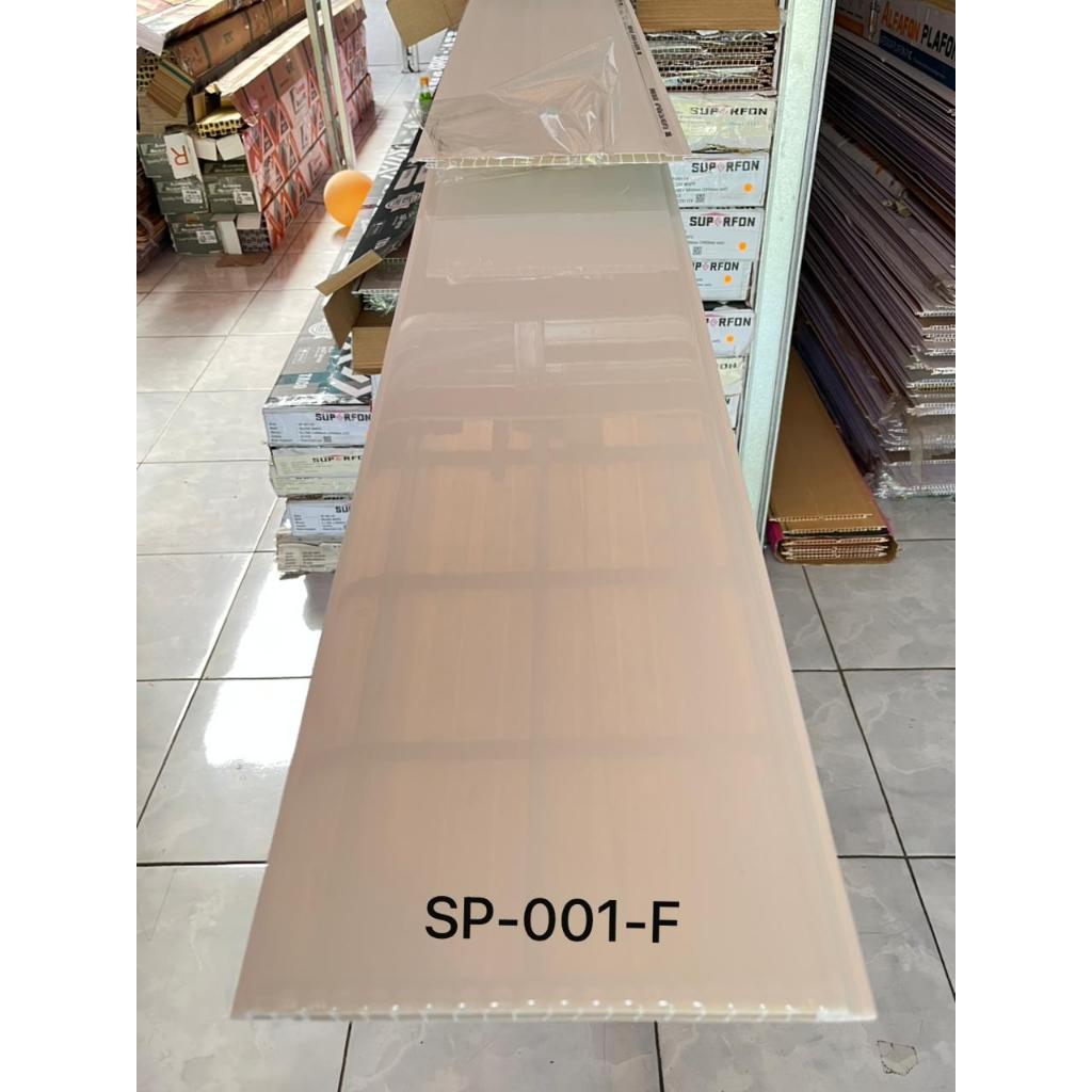 Jual PLAFON PVC - VARIAN PUTIH DAN COKLAT L 20CM | Shopee Indonesia