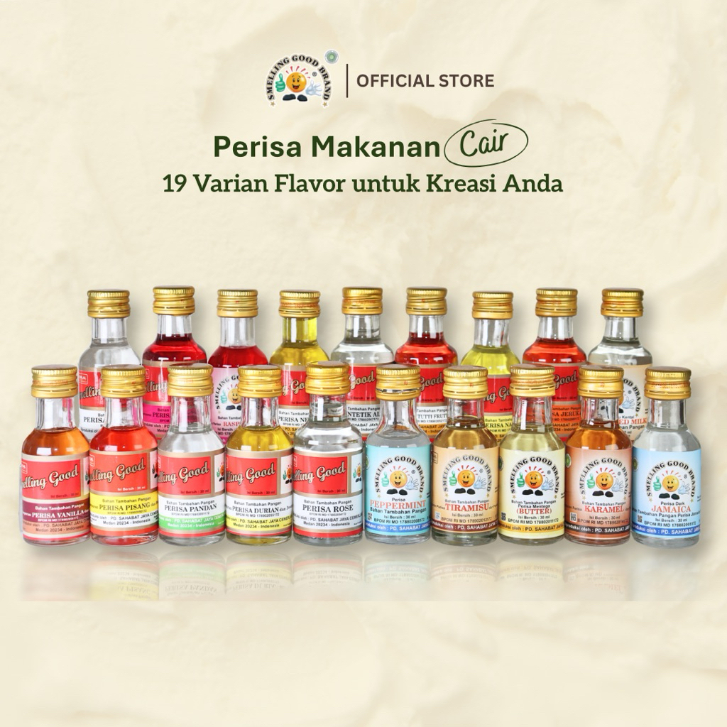 Jual Perisa Makanan Smelling Good Brand 30 ml - 19 Varian Flavor | Rasa ...