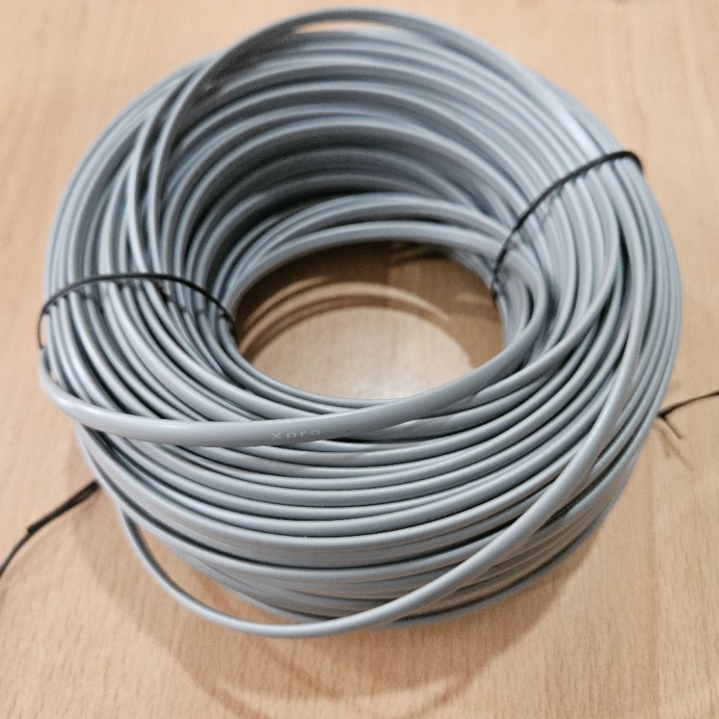 Jual Kabel Roset Telepon / Kabel Line Core Telepon Isi 4 Panjang 100 ...