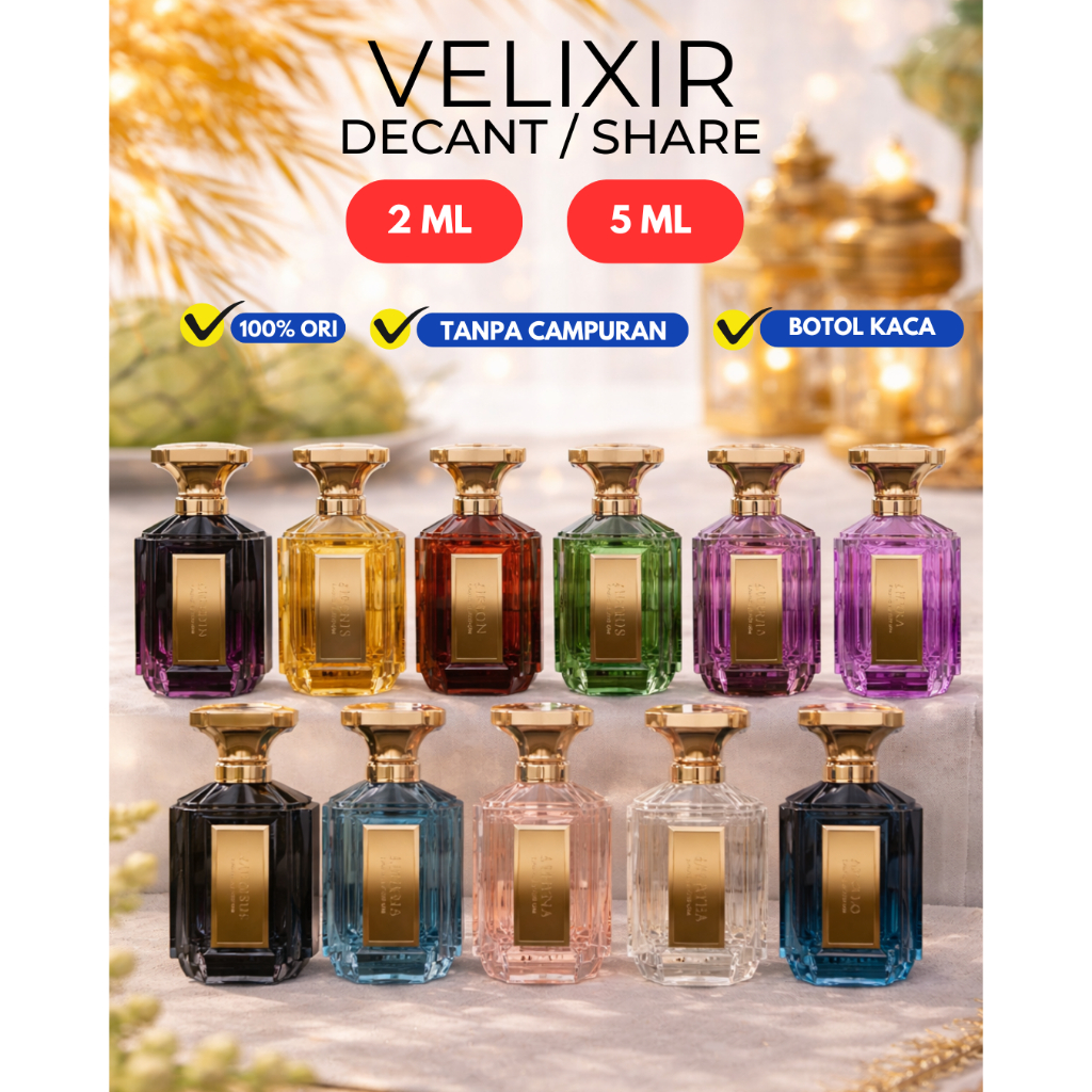 Jual Velixir Perfume Athena Helios Orion Adonis Icarus Decant Parfum ...