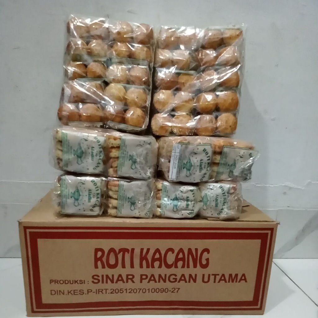 Jual (HARGA PERDUS ISI 6bal) ROTI KACANG CAP ALADIN | Shopee Indonesia