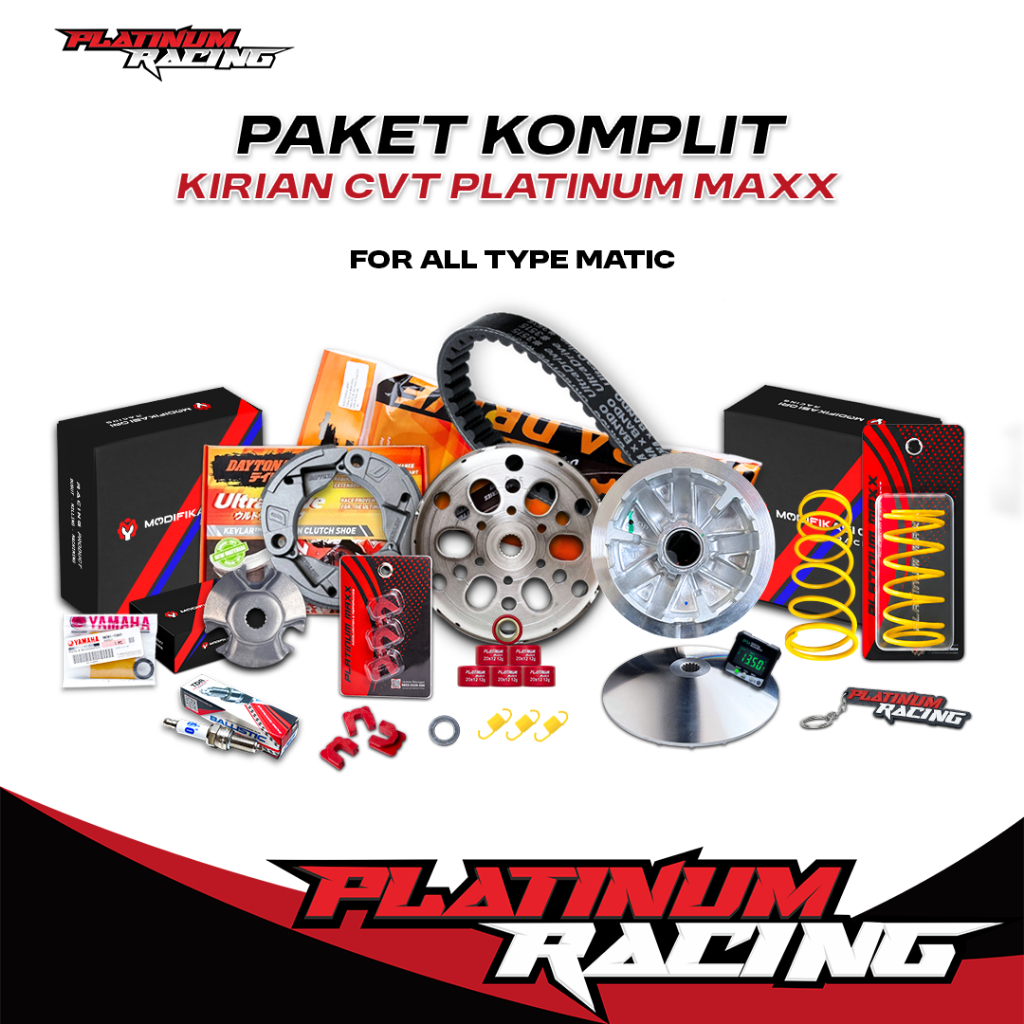 Jual PAKET KOMPLIT CVT NMAX UPGRADE FULL KOMPLIT PCX KIRIAN CVT BEAT ...