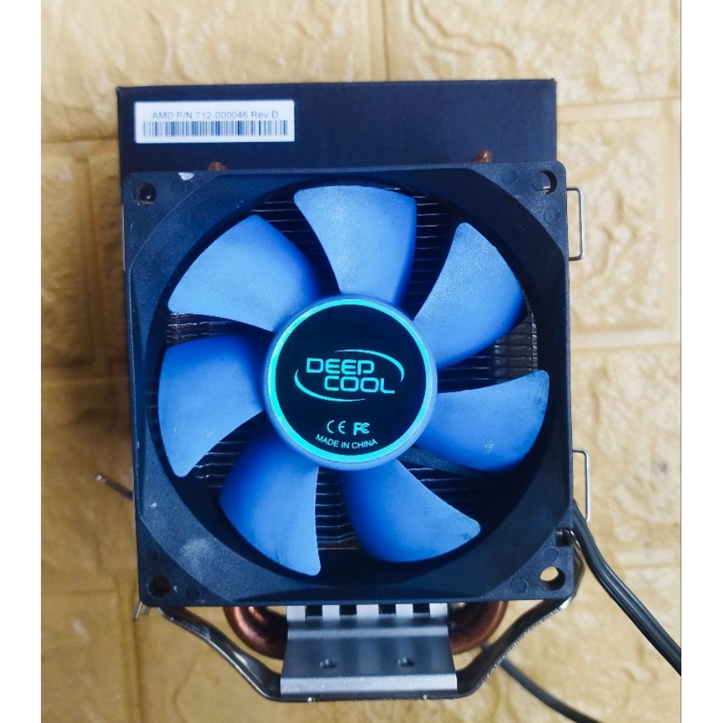 Jual FAN Heatsink Amd Am4 Deep Cool Heat Pipe Copper | Shopee Indonesia