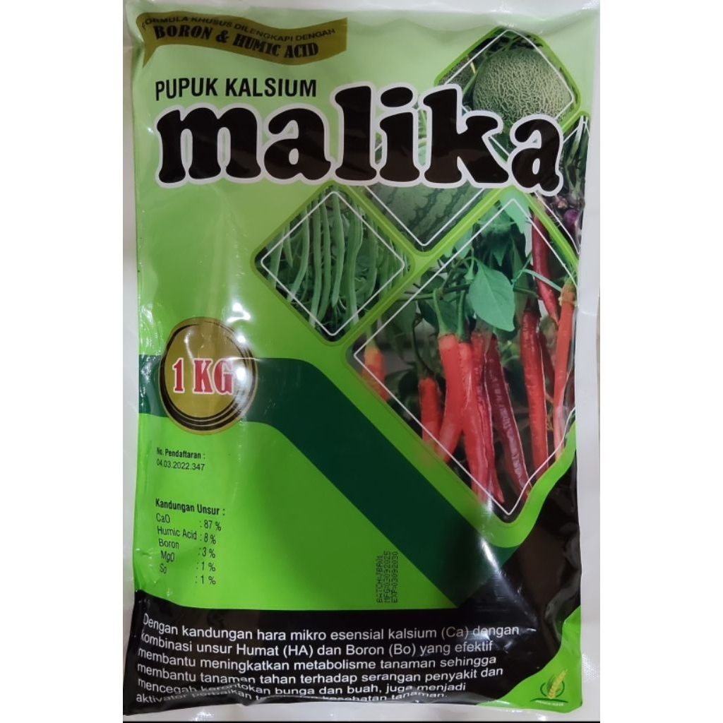 Pupuk Kalsium Boron humic Acid MALIKA 1 KG
