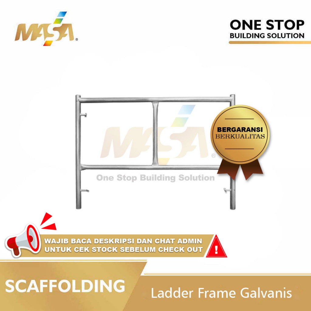 Jual LADDER FRAME GALVANIS STEGER PERANCAH T90 SCAFFOLDING (FRAME ONLY ...