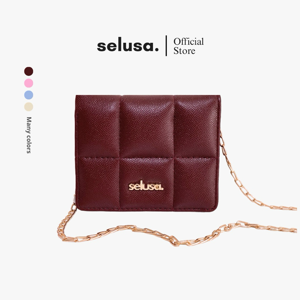 Jual SELUSA VARSHA SLING WALLET (Free exclusive box) | Dompet selempang ...