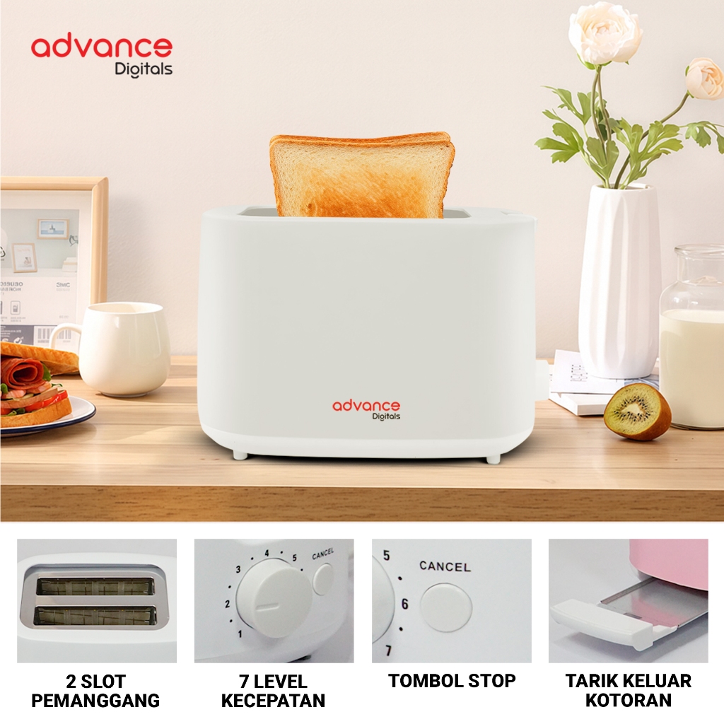 Jual Advance T8866 Pemanggang Roti Toaster Sandwich Electric Otomatis ...
