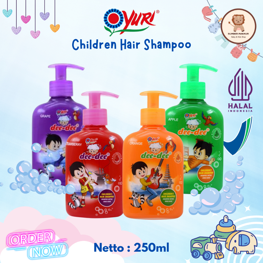 Jual Dee Dee Hair Shampoo Pump 250ml Gratis Hadiah Random / Shampo Anak ...